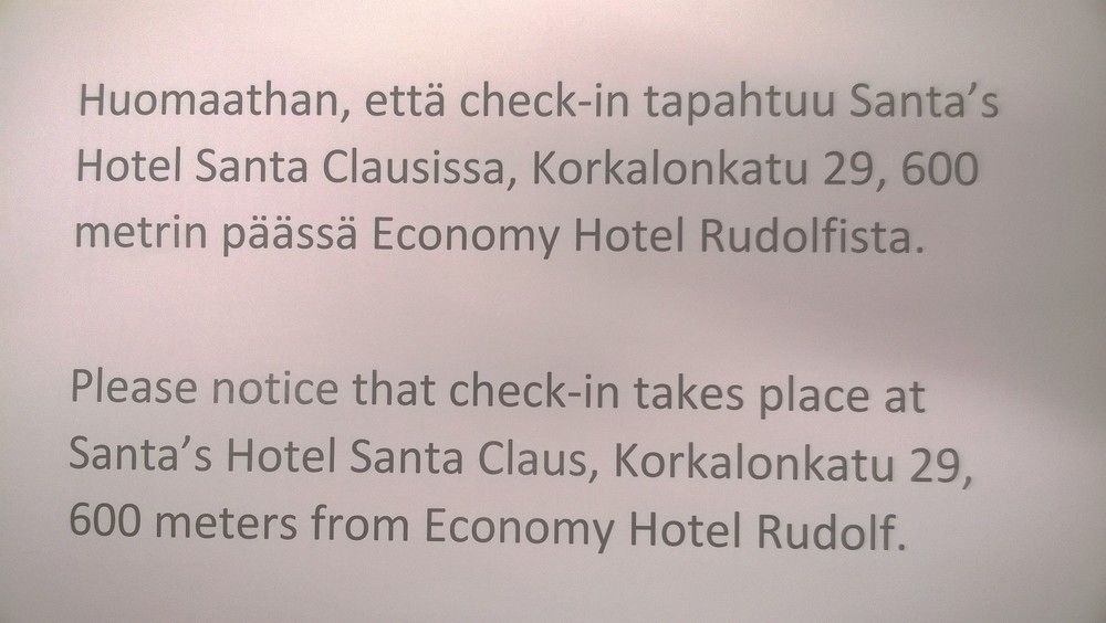Santa'S Hotel Rudolf Rovaniemi Eksteriør bilde